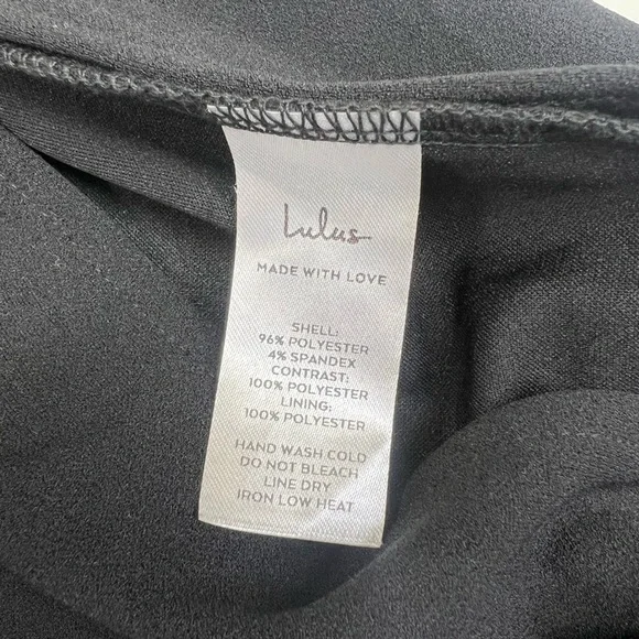 Lulu’s Oh The Drama Black Balloon Sleeve V-Neck Maxi Dress in Black Size Small - Picture 11 of 14